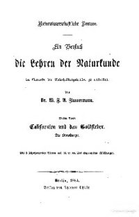 cover of the book Californien und das Goldfieber. Die Metallurgie