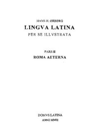 cover of the book Pars II : Roma Aeterna