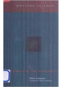 cover of the book Observations on Modernity