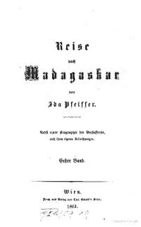 cover of the book Reise nach Madagaskar