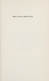 cover of the book The king's servants: the civil Service of Charles I, 1625-1642