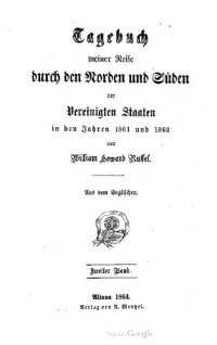 cover of the book Tagebuch meiner Reise durch den Norden und Süden der Vereinigten Staaten in den Jahren 1861 und 1862