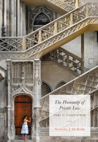 cover of the book The Humanity of Private Law. Part II: Evaluation