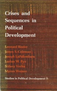 cover of the book Binder et al (1972) Crises and Sequences in Political Development