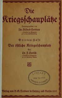 cover of the book Der östliche Kriegsschauplatz