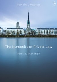 cover of the book The Humanity of Private Law. Part I: Explanation