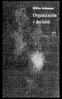 cover of the book Organización y decisión