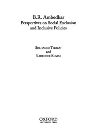 cover of the book Ambedkar on Social Exclusion and Inclusion