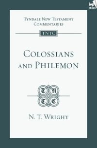 cover of the book Colossians & Philemon (TNTC)