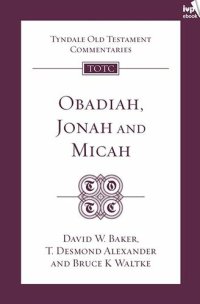 cover of the book Obadiah (TOTC)