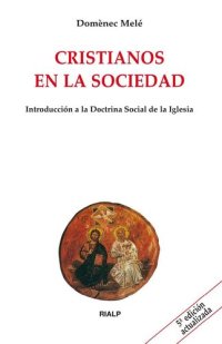 cover of the book Cristianos en la sociedad