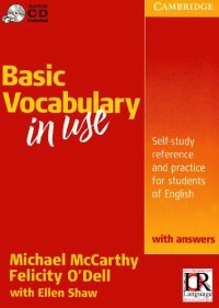 cover of the book Basic Vocabulary in Use with Answers Student's Book with Ans w/ Audio CD