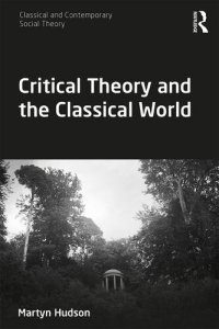 cover of the book Critical Theory and the Classical World