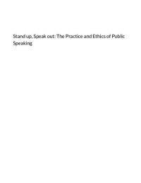 cover of the book Stand Up, Speak Out The Practice and Ethics of Public Speaking