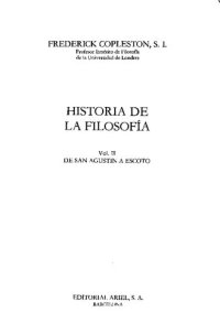 cover of the book De San Agustin A Escoto