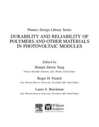 cover of the book Durability and Reliability of Polymers and Other Materials in Photovoltaic Modules (Plastics Design Library)