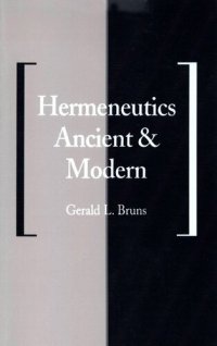 cover of the book Hermeneutics Ancient and Modern