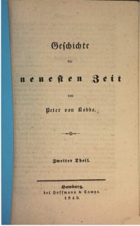 cover of the book Geschichte der neuesten Zeit