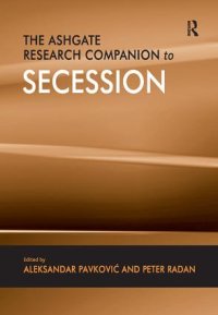 cover of the book The Ashgate Research Companion to Secession