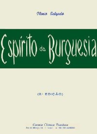 cover of the book Espírito da Burguesia