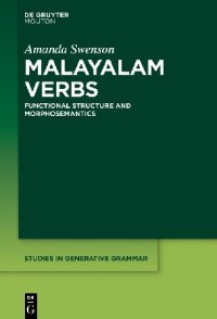 cover of the book Malayalam Verbs: The Functional Structure and Morphosemantics