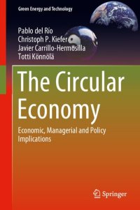 cover of the book The Circular Economy: Economic, Managerial and Policy Implications