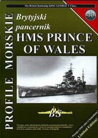 cover of the book Brytyjski pancernic HMS Prince of Wales