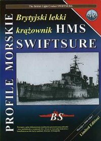 cover of the book Brytyjiski lekki krazownik HMS Swiftsure