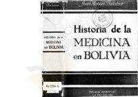 cover of the book Historia de la medicina en Bolivia