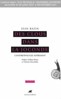 cover of the book Des clous dans la Joconde