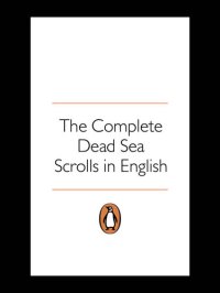 cover of the book The Complete Dead Sea Scrolls in English