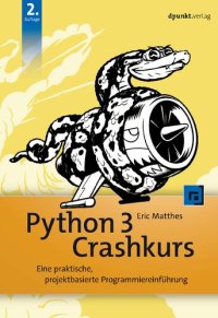 cover of the book Python 3 Crashkurs