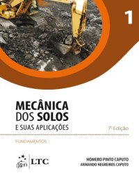 cover of the book Mecânica dos Solos e Suas Aplicações: Fundamentos