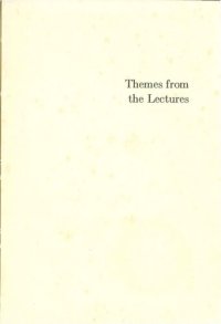 cover of the book Themes from the lectures at the Collège de France, 1952-1960