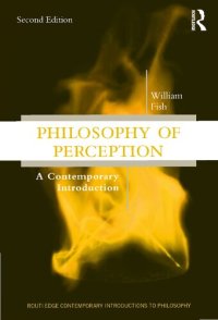 cover of the book Philosophy of Perception: A Contemporary Introduction