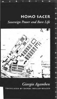 cover of the book Homo Sacer: Sovereign Power and Bare Life