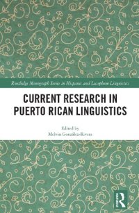 cover of the book Current Research in Puerto Rican Linguistics