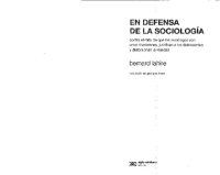 cover of the book En defensa de la sociología: Contra el mito de que los sociólogos son unos charlatanes, justifican a los delincuentes y distorsionan la realidad (Sociología y Política)