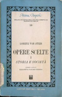 cover of the book Opere scelte. Storia e società