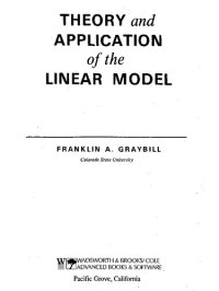 cover of the book Theory and Application of the Linear Model