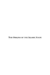 cover of the book The Origins of the Islamic State (Kitab Futuh Al-Buldan)