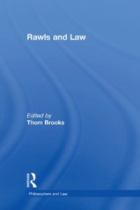 cover of the book Rawls and Law