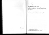 cover of the book Systemtheorie und rekonstruktive Sozialforschung: Eine Brücke