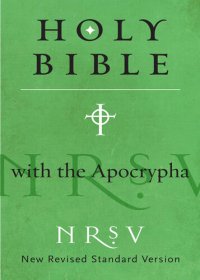 cover of the book New Revised Standard Version (NRSV) Bible with the Apocrypha