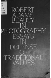 cover of the book Beauty in Photography: Essays in Defense of Traditional Values