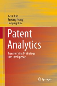 cover of the book Patent Analytics: Transforming IP Strategy into Intelligence