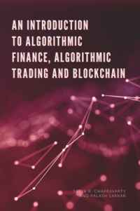 cover of the book An Introduction to Algorithmic Finance, Algorithmic Trading and Blockchain