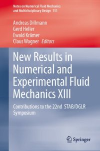 cover of the book New Results in Numerical and Experimental Fluid Mechanics XIII: Contributions to the 22nd STAB/DGLR Symposium