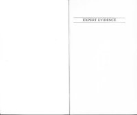 cover of the book Expert Evidence:Int Science