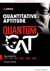 cover of the book Quantitative Aptitude Quantum Cat